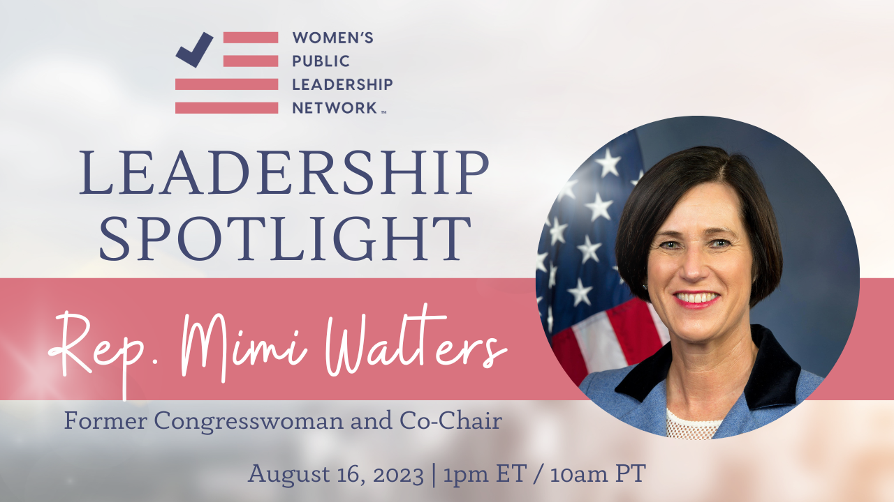 August Leadership Spotlight With Rep. Mimi Walters