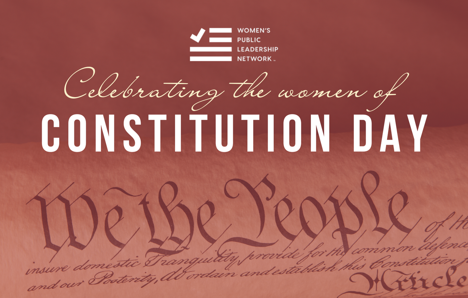 Celebrating the Women of Constitution Day