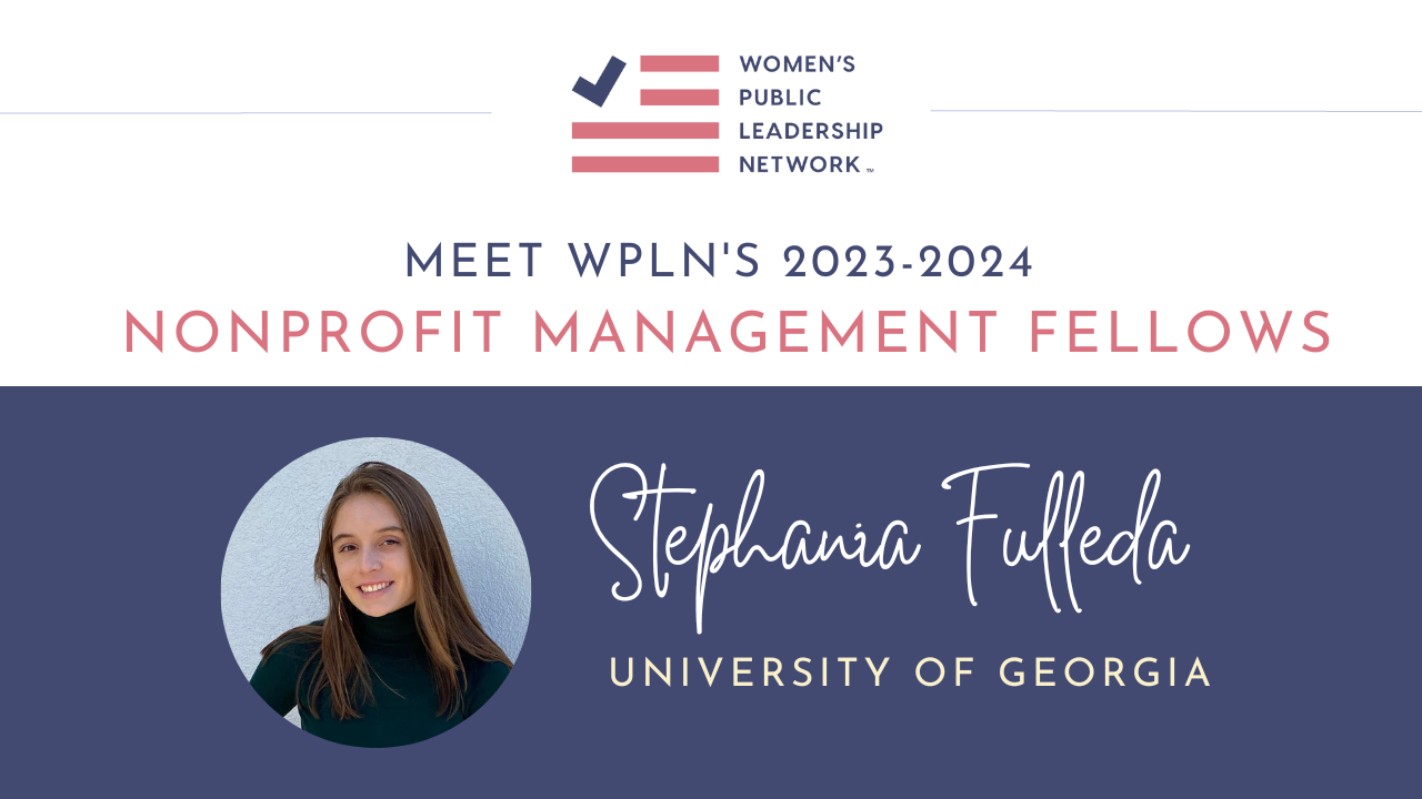 Meet the WPLN Fellows: Stephania Fulleda