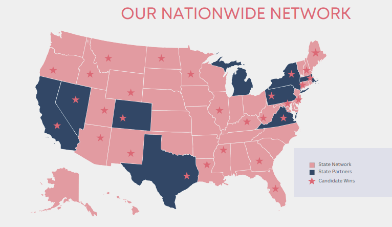 WPLN's Nationwide Network Map