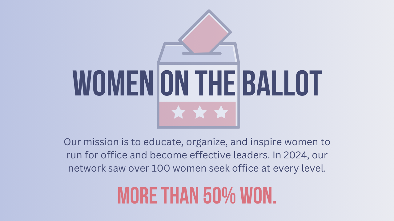 WOMEN ON THE BALLOT