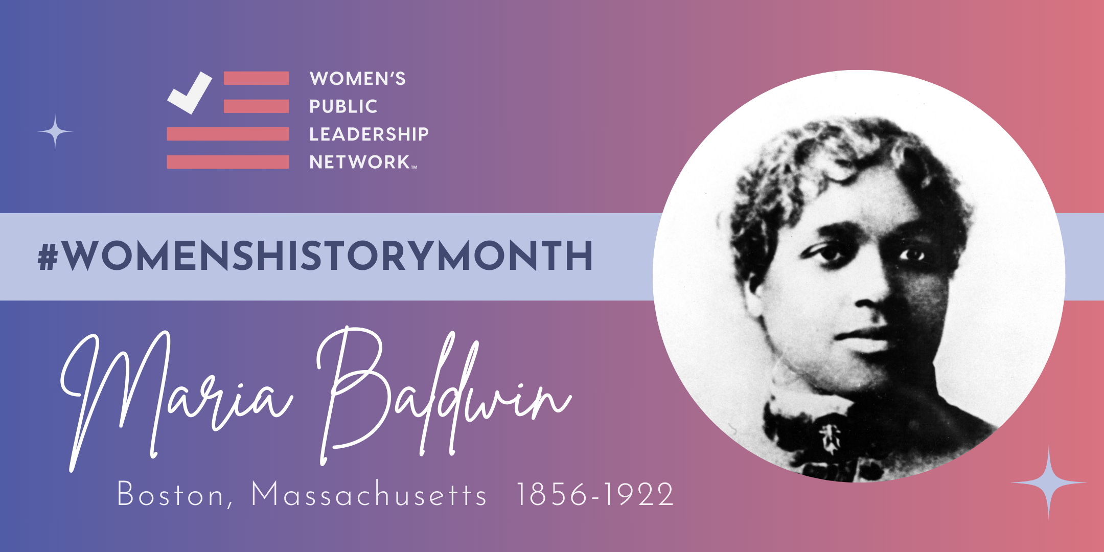 #WomensHistoryMonth: Maria Baldwin